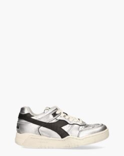 Diadora Heritage Diadora Heritage B.560 Metallic Zilver   - Zilver - maat 38