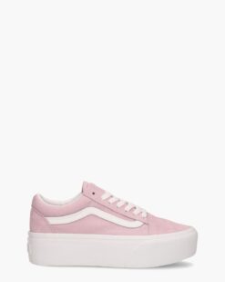 Vans Vans Old Skool Stackform Lichtroze   - Roze - Maat 36.5
