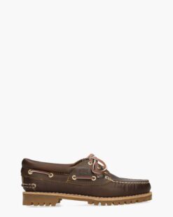 Timberland Timberland Noreen 3-Eye Lug Boat Shoe Donkerbruin   - maat 38.5