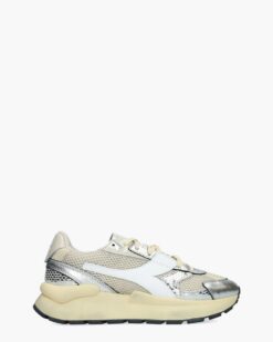 Diadora Heritage Mercury Elite Cobra Used Ecru/Zilver