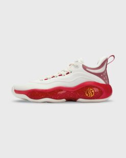 361 Degrees AG 6 First Flight Basketbalschoen Wit Rood