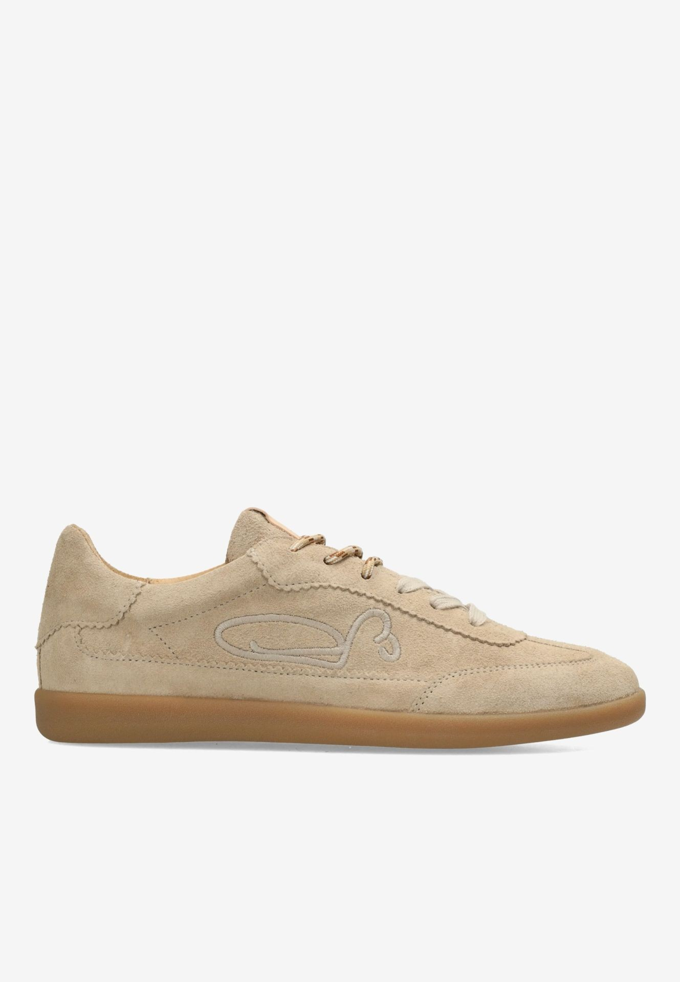 PEPPER SIGN Sneaker suede Taupe