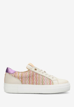 Storm Luca sneaker Raffia Roze/Beige