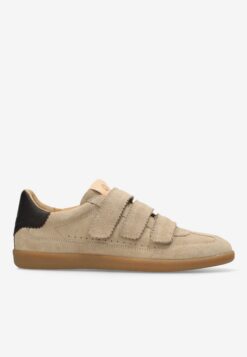 PEPPER VALENCIA Sneaker suede Taupe