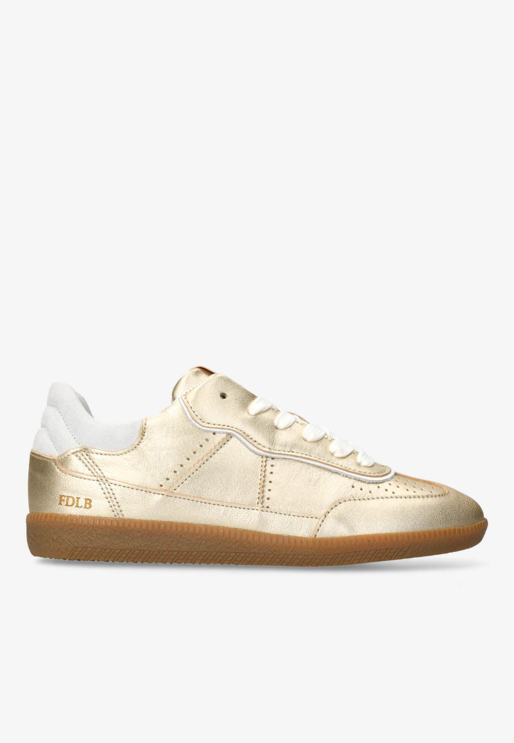 PEARL REZA Sneaker metallic Gold
