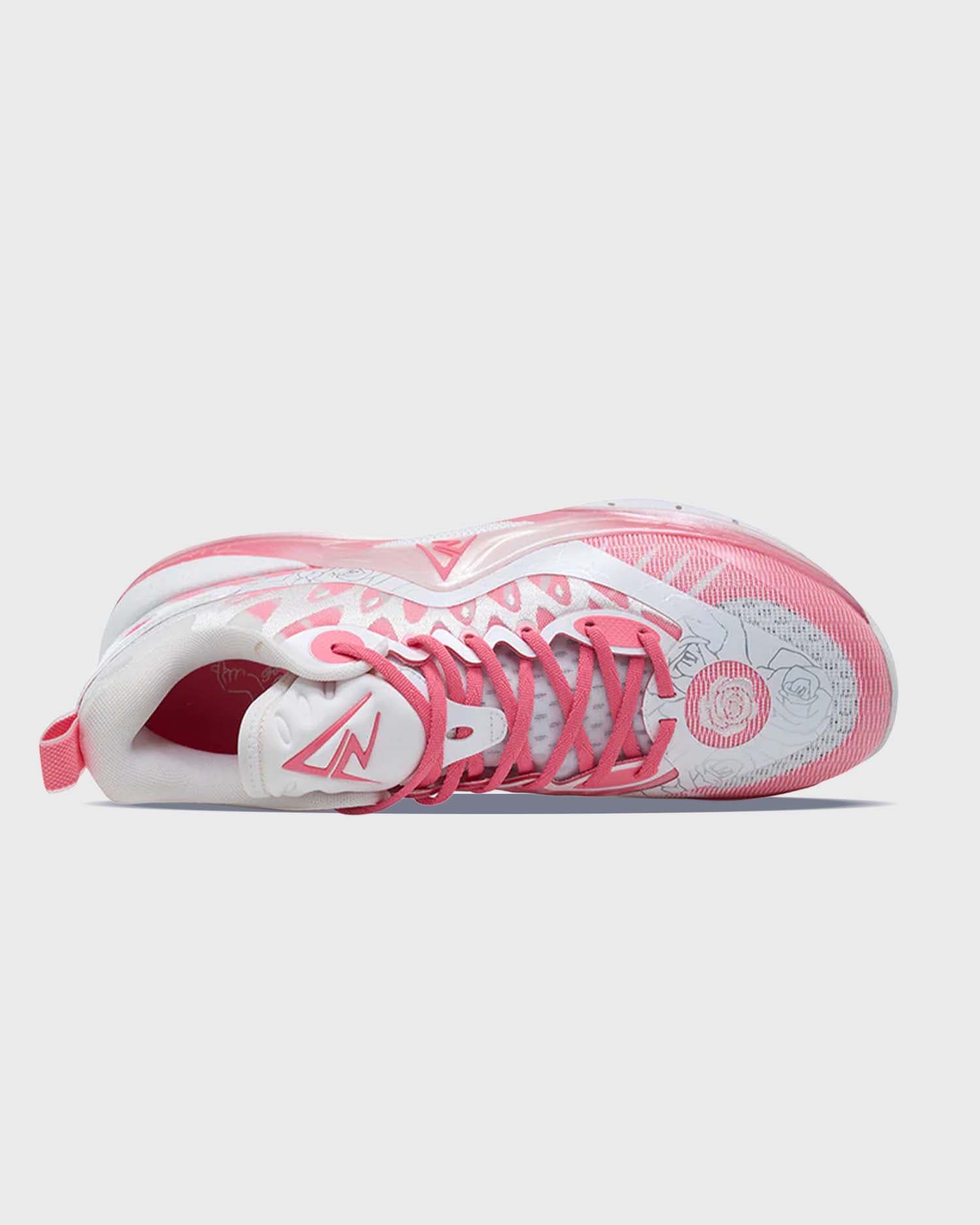 RigorerAR2BasketbalschoenPinkIcemanMixedrozebovenaanzicht