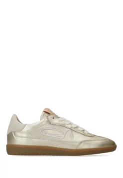 Pearl Sign sneaker Metallic Lichtgoud