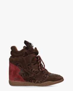 Mrp Cortina V.2 Donkerbruin/Rood