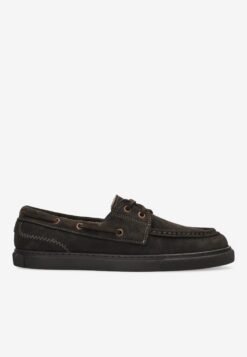 DONNA MOCA Sneaker Suede Dark Brown
