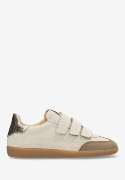 Pearl Valencia sneaker Suède Licht zand