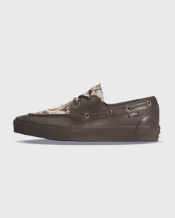 Vans 2-Eyelet Boat Shoe Pony Hair Bootschoen Bruin Luipaard